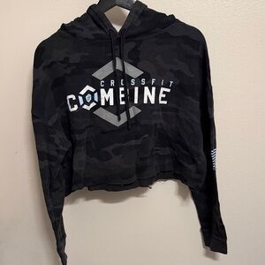 Black Camouflage CrossFit Hoodie